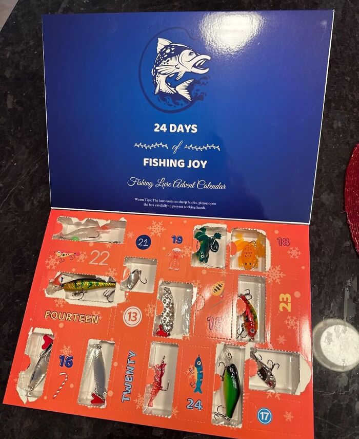 Catch The Perfect Gift Every Day With This Fishing Lure Calendar