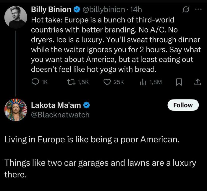 Europe = Just Third World Countries with Fancy Names