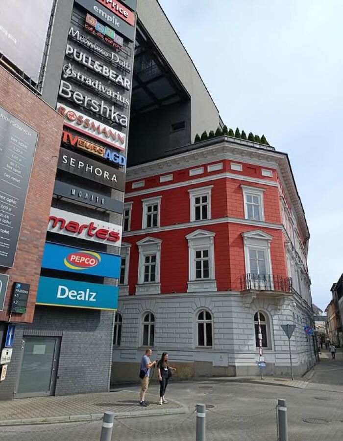 Modern Architects Are Literally Trying to Hide the Old Town