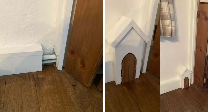 Dad's Clever Fix That Covered a Skirting Board Gap Like a Pro