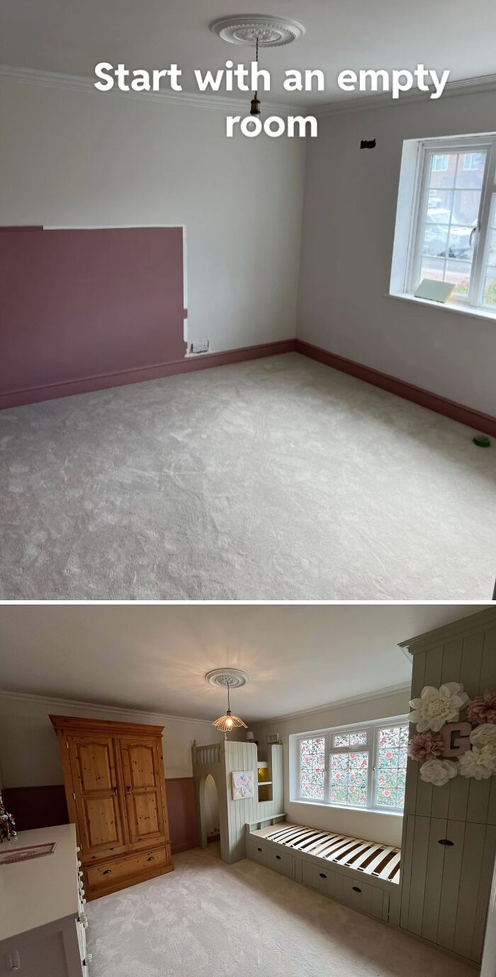 Built a Cozy Built-In Bed for My Daughter (Sweet Dreams Incoming!)