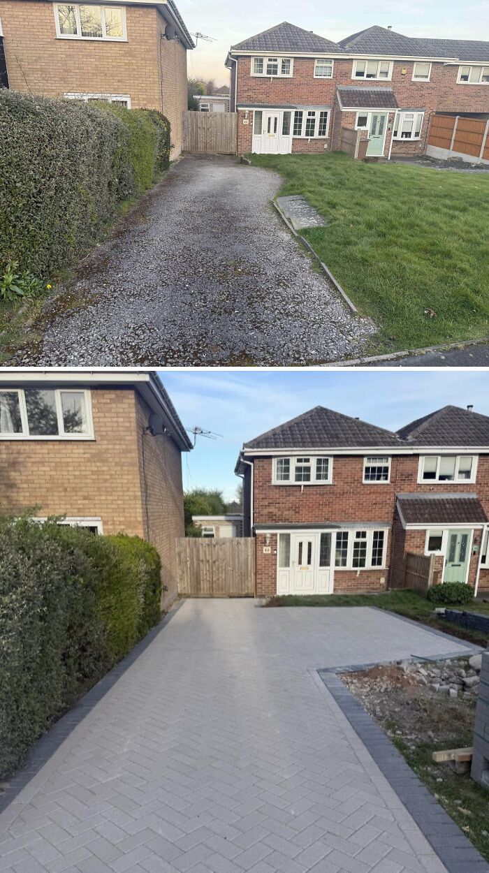 Driveway Makeover That’s Got Everyone Talking