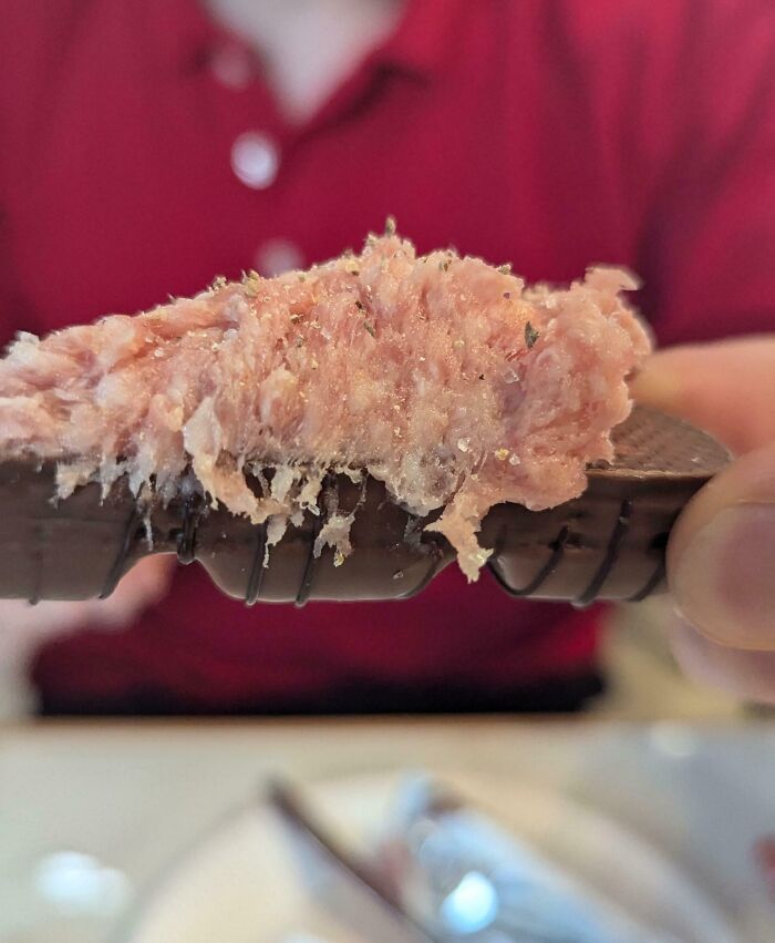 Colleague Ate a Kinder Bueno... With Raw Minced Pork