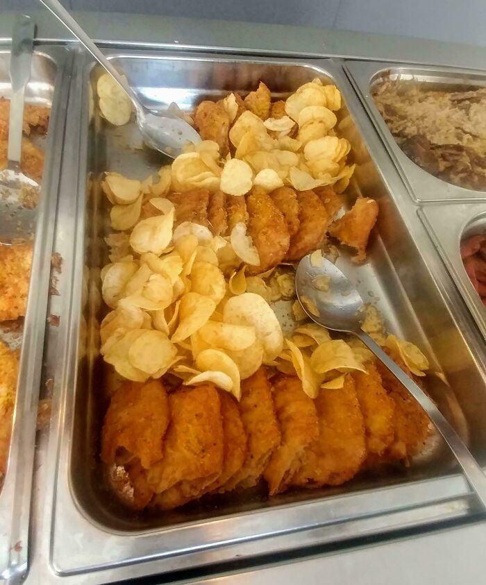 Fish and Chips From Sweden Buffet... What Even Is This?