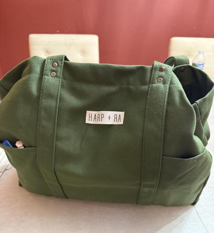 That Friend Who Carries Their Entire Life Like A Bag Lady Needs This Huge, Extra-Sturdy Tote