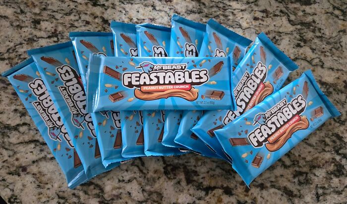 Speak Fluent YouTube With This Box Of 10 Feastables Bars