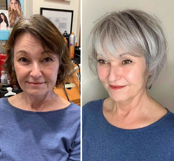 50 Jaw-Dropping Gray Hair Glow-Ups By Celebrity Color Wizard Jack Martin