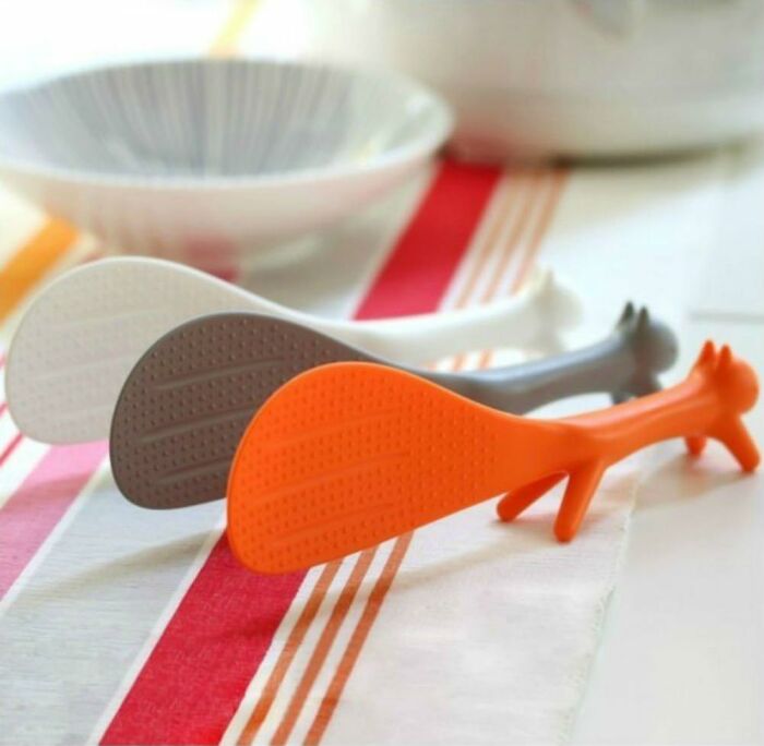 Scoop Your Rice Like A Boss With This Super Enthusiastic Squirrel Spoon