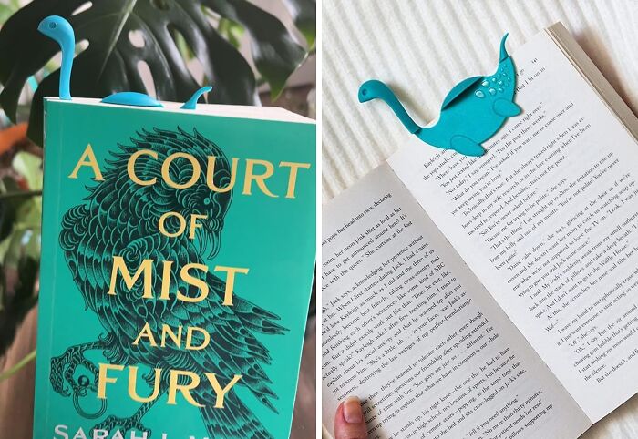 Guard Your Spot In The Book With This Mythical Nessie Bookmark