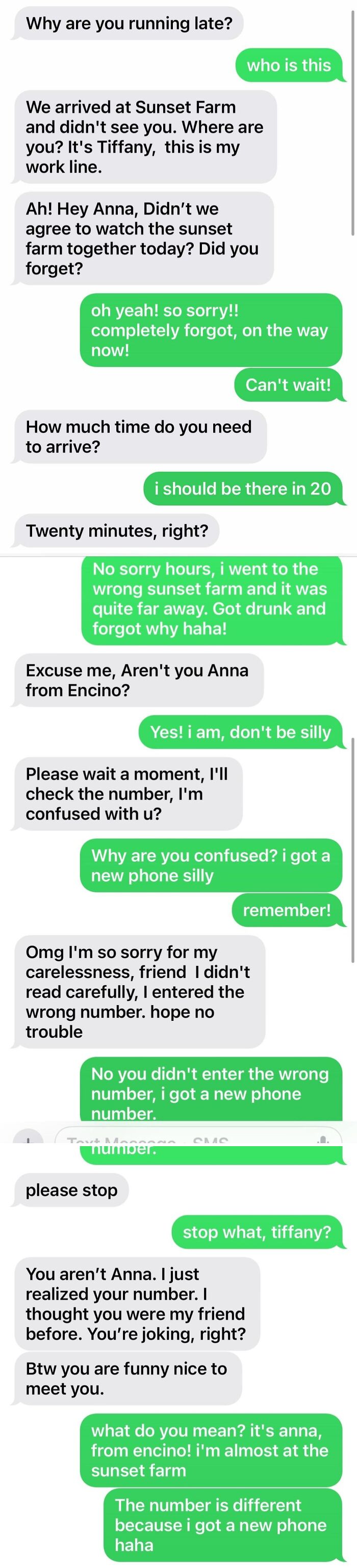 Hi Tiffany... Or Whoever You Are