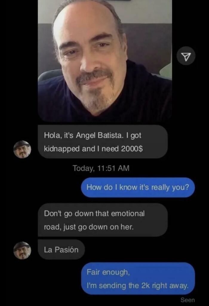Angel Bautista Messaged Me—Nephew Thinks It’s A Scam