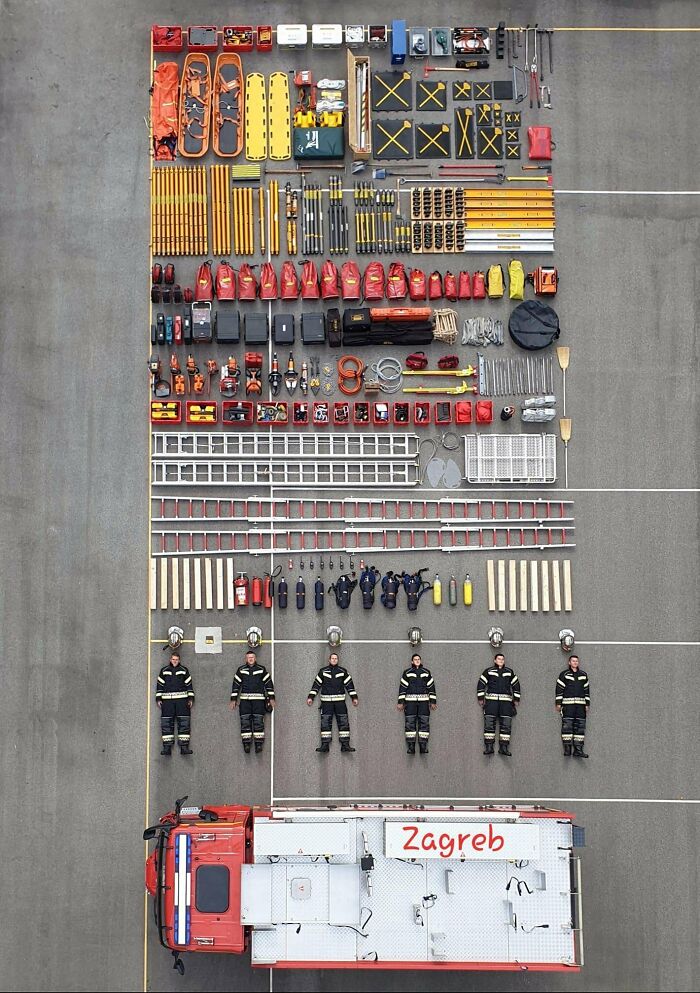 All A Croatian Firetruck’s Gear Line-Up