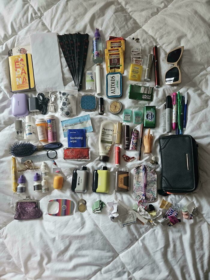 Finally Cleaned Out My Purse After Ages
