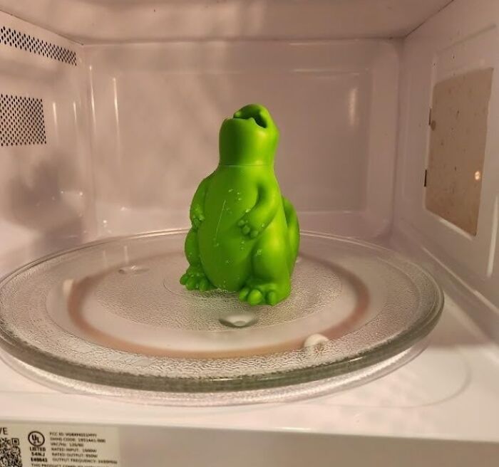 Let A Little Dragon Clean Your Microwave, So You Don’t Have To