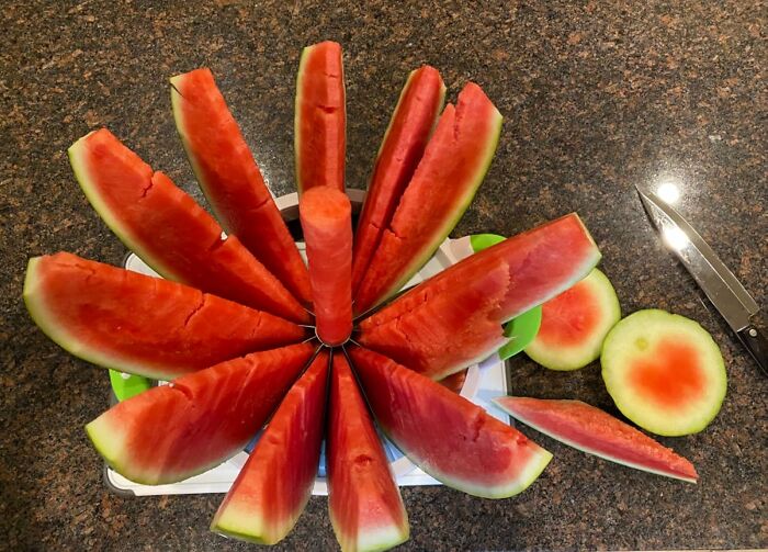 Win The Watermelon Battle With This Slicer That Makes Cutting A Breeze