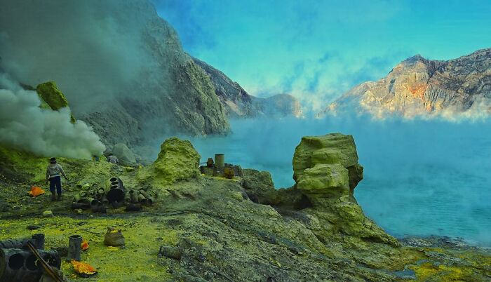 Ijen Volcano’s Crazy Caldera, Indonesia