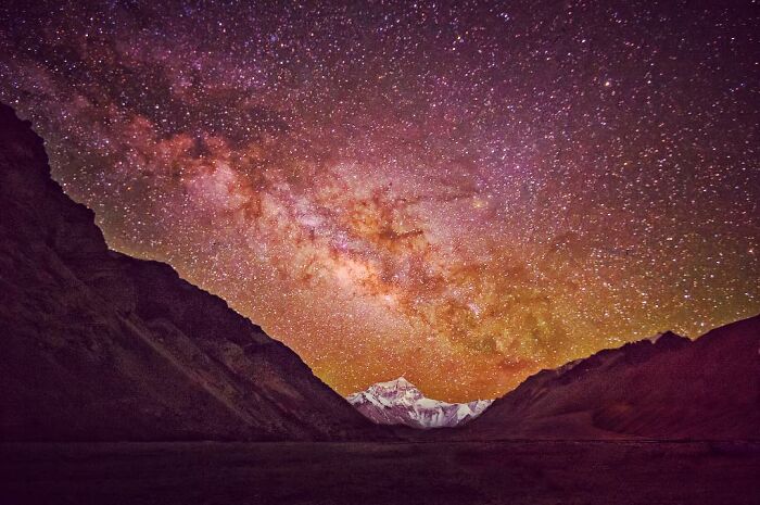 Milky Way Magic Over Everest’s Basecamp