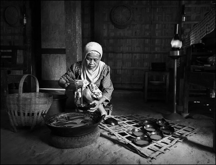 Making Palm Sugar, Central Java Style