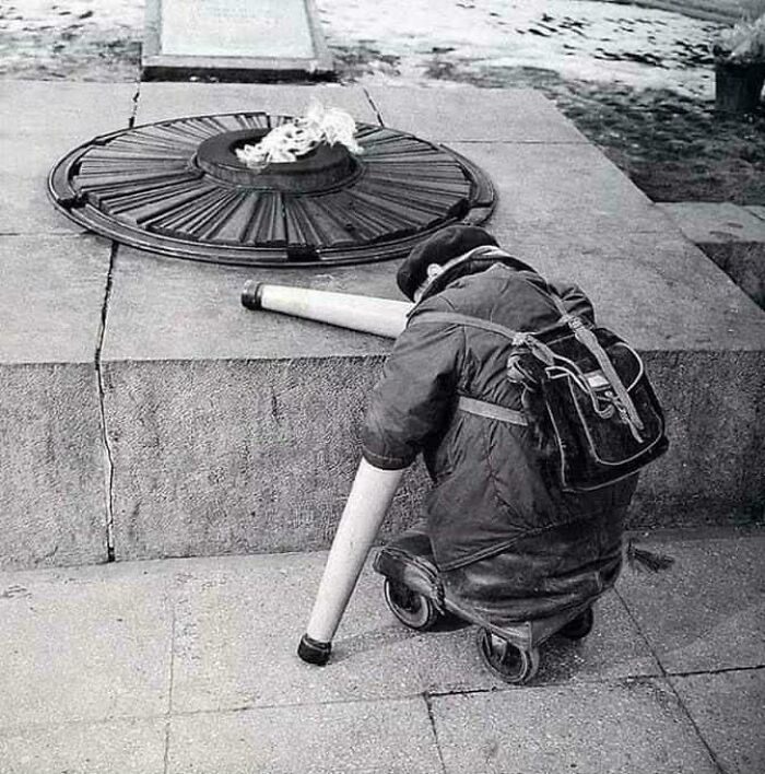Veteran Honoring Victory Day, 1966 Soviet Union