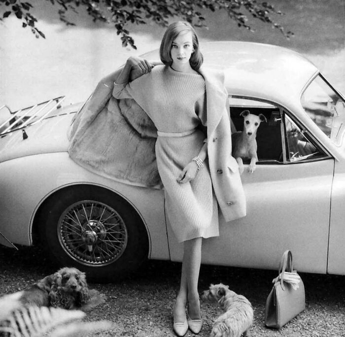 Uma Thurman’s Mom Poses for Vogue in 1958