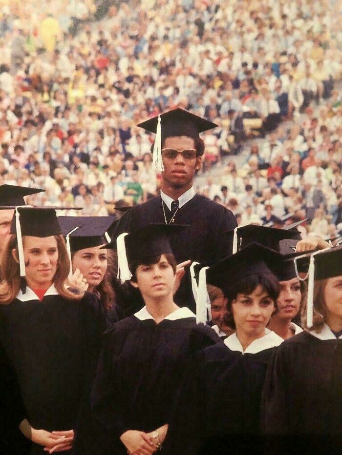 Lew Alcindor Graduates UCLA, 1969 (Later Kareem!)