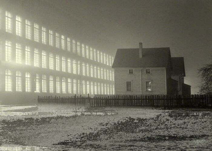 Night Shift at the New Bedford Textile Mill, 1941