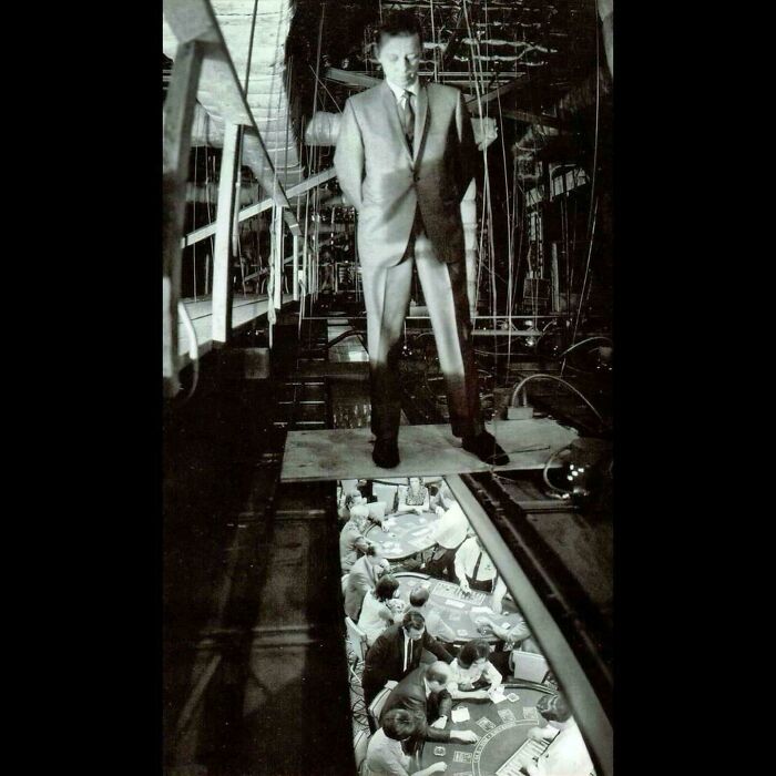 Casino Security Keep Their Eyes on the Vegas Pit, 1968