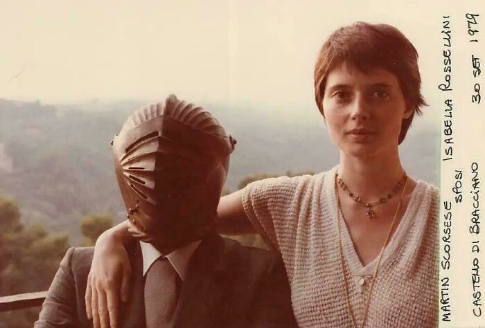 Isabella Rossellini & Martin Scorsese Tie the Knot, 1979