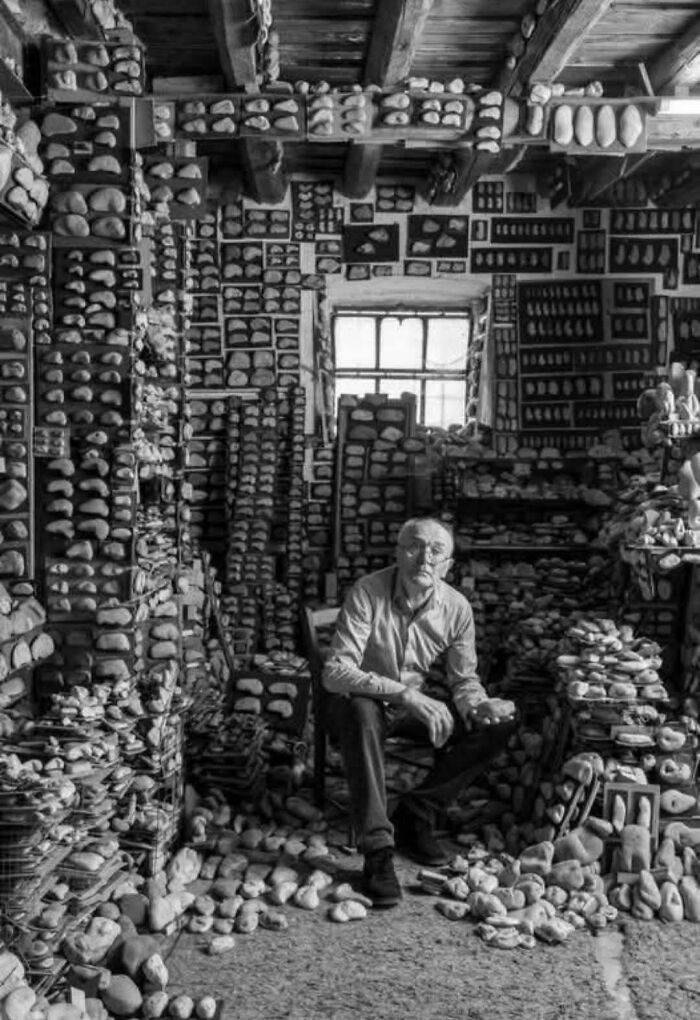 Italian Rock Collector Luigi Lineri’s Stone Library, Northern Italy