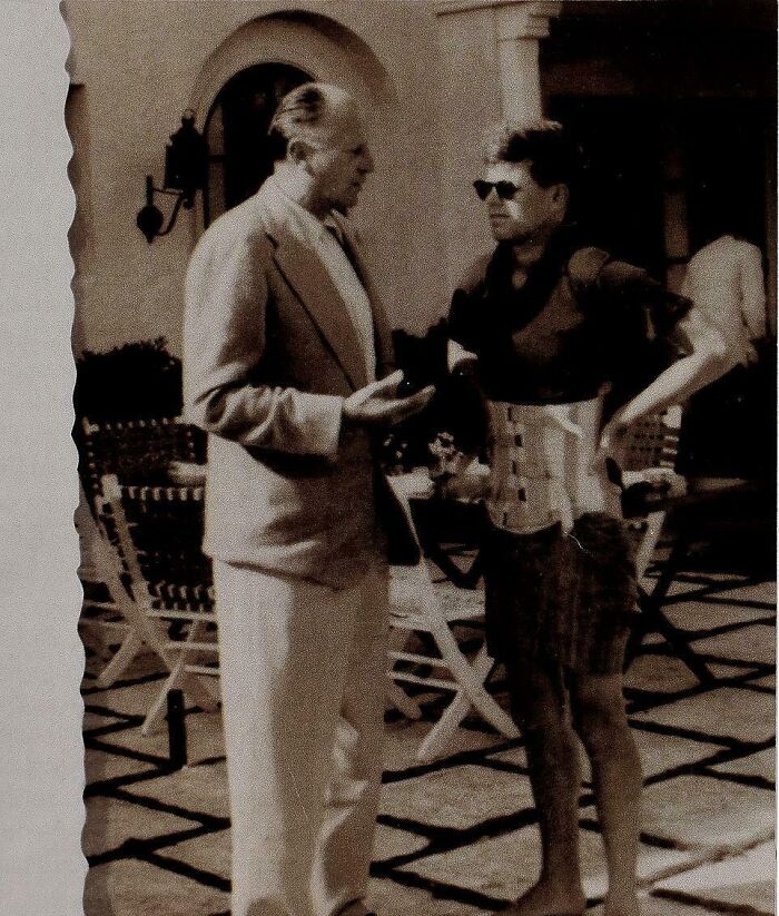 John F. Kennedy’s Stylish Back Brace Moment