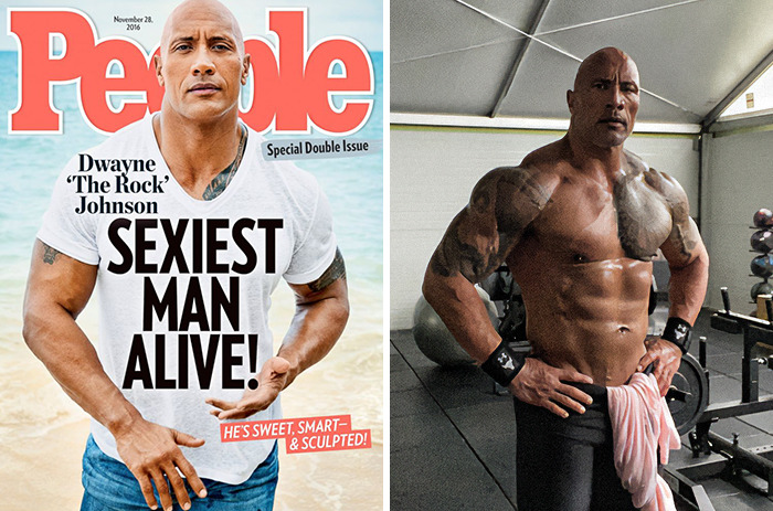 2016 – Dwayne “The Rock” Johnson