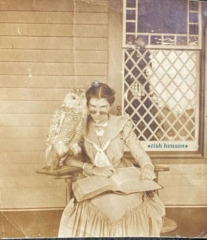 Just A Lady and Her Feathered BFF