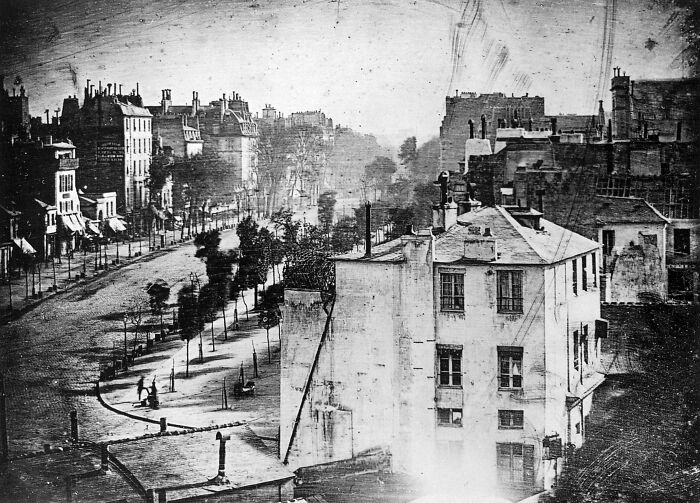Paris, France, 1838: First Humans Ever Photographed!