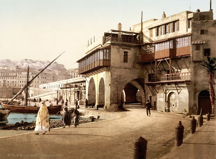 Algiers, Algeria, 1896: The Port’s New Look