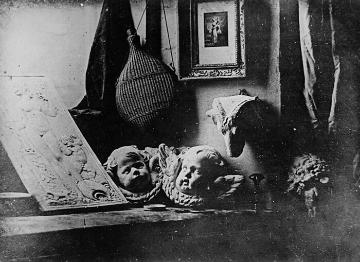 Daguerre’s Artist Studio Still Life That Started It All, 1837
