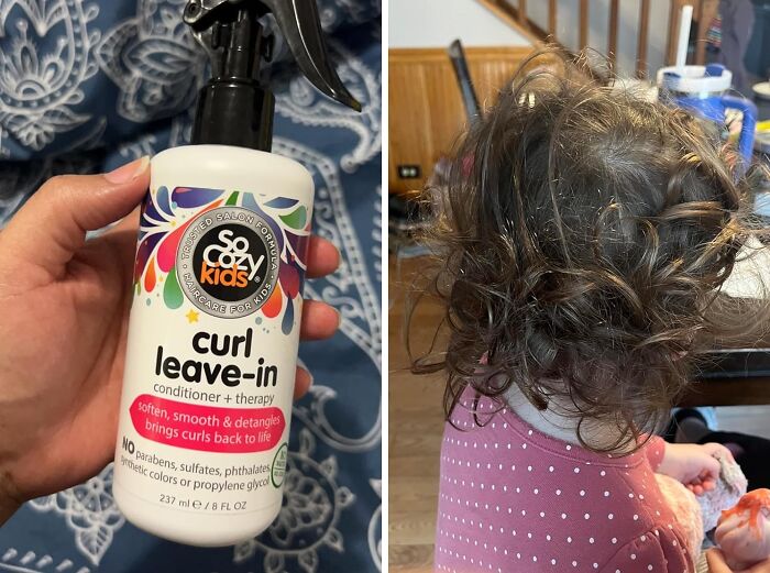Tame Tangled Curls With So Cozy Leave-In Conditioner Spray