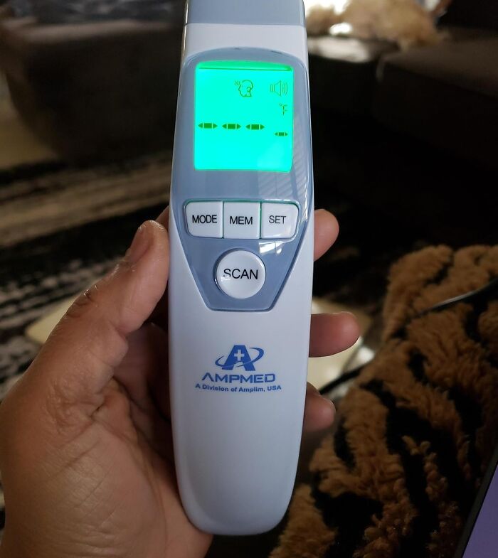Check Fever Without Waking The Little Sleeping Dragon With This Forehead Thermometer