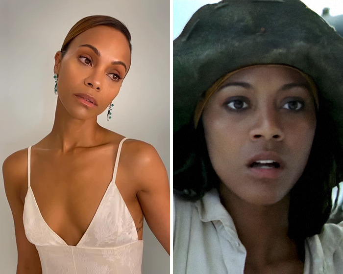 Zoe Saldaña - Pirates of the Caribbean? More Like Pirate Drama!