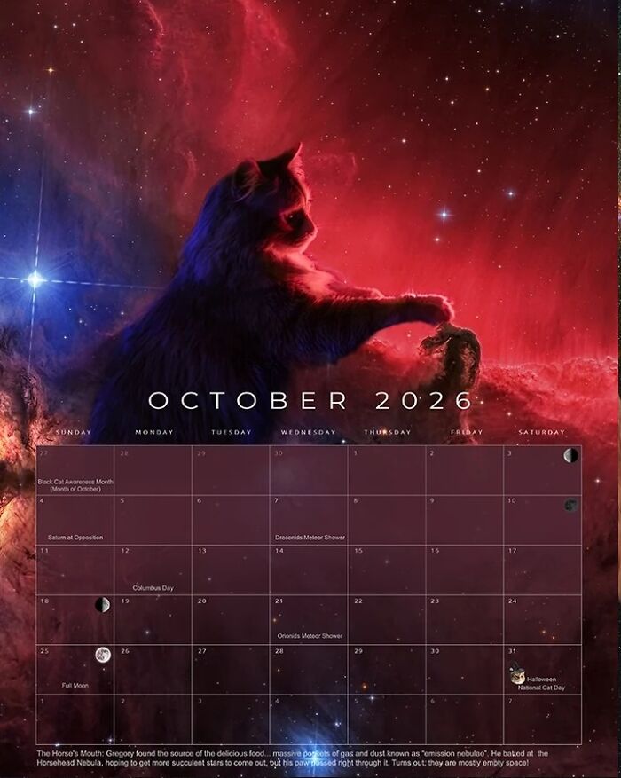 October - The Cosmic Stare