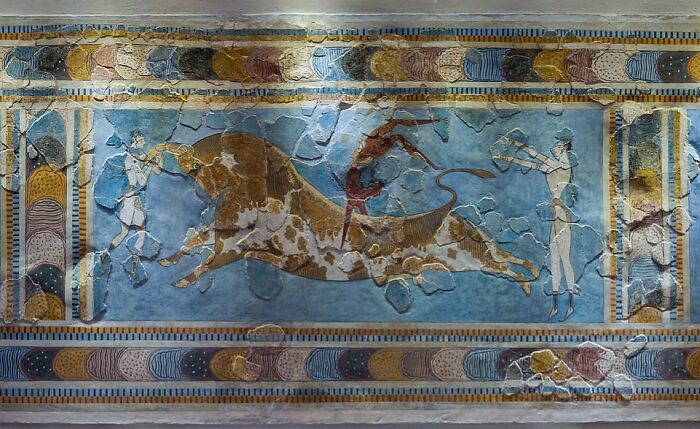 Ancient Minoans Passed Their Time On Bulls
