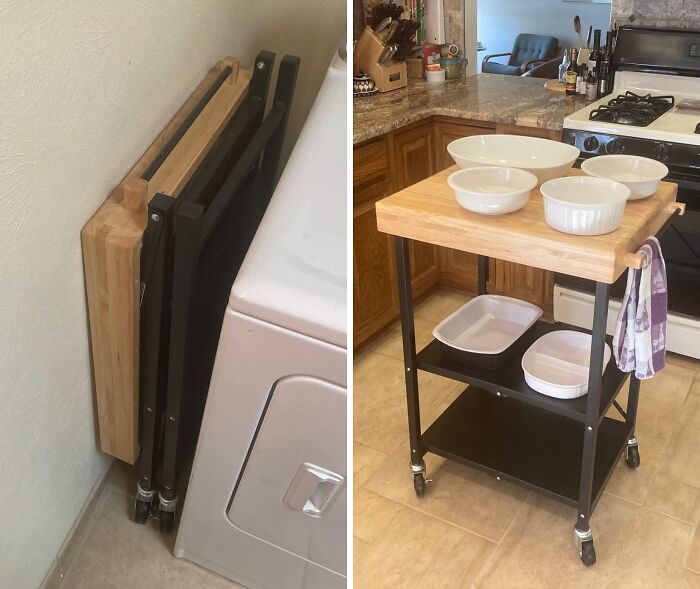 The Origami 3-Tier Rolling Cart: Your Kitchen Island’s Mini MVP