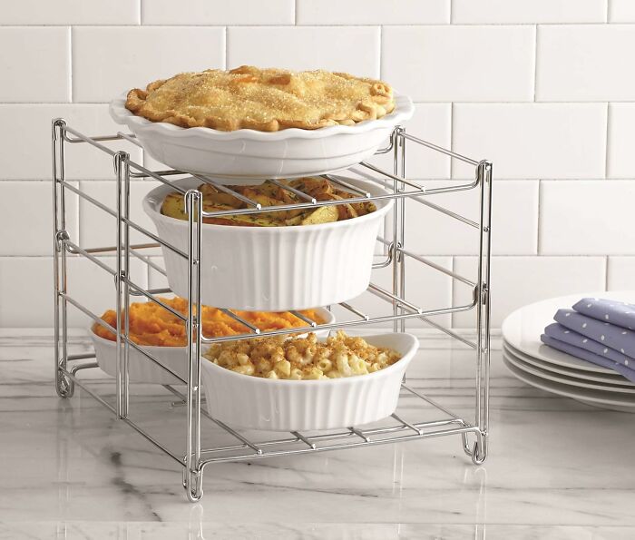 3-Tier Oven Rack: Double (or Triple) Your Oven Space Drama-Free