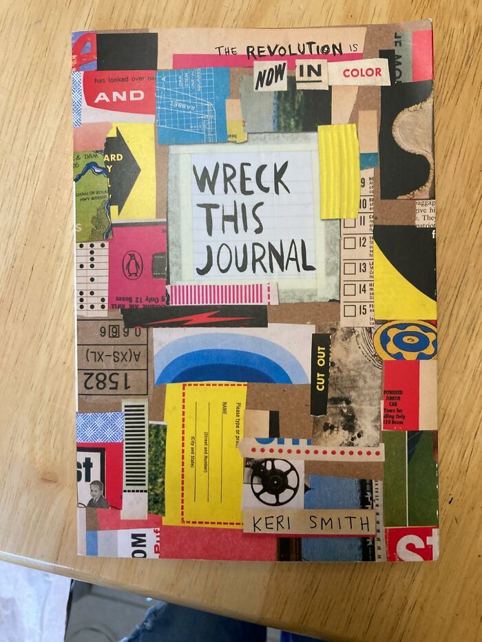 Wreck Your Perfectionist Vibes And Get Messy With The Wreck This Journal