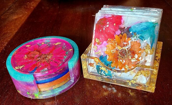 Protect Your Table And Be Fancy With Resin Coaster Kit