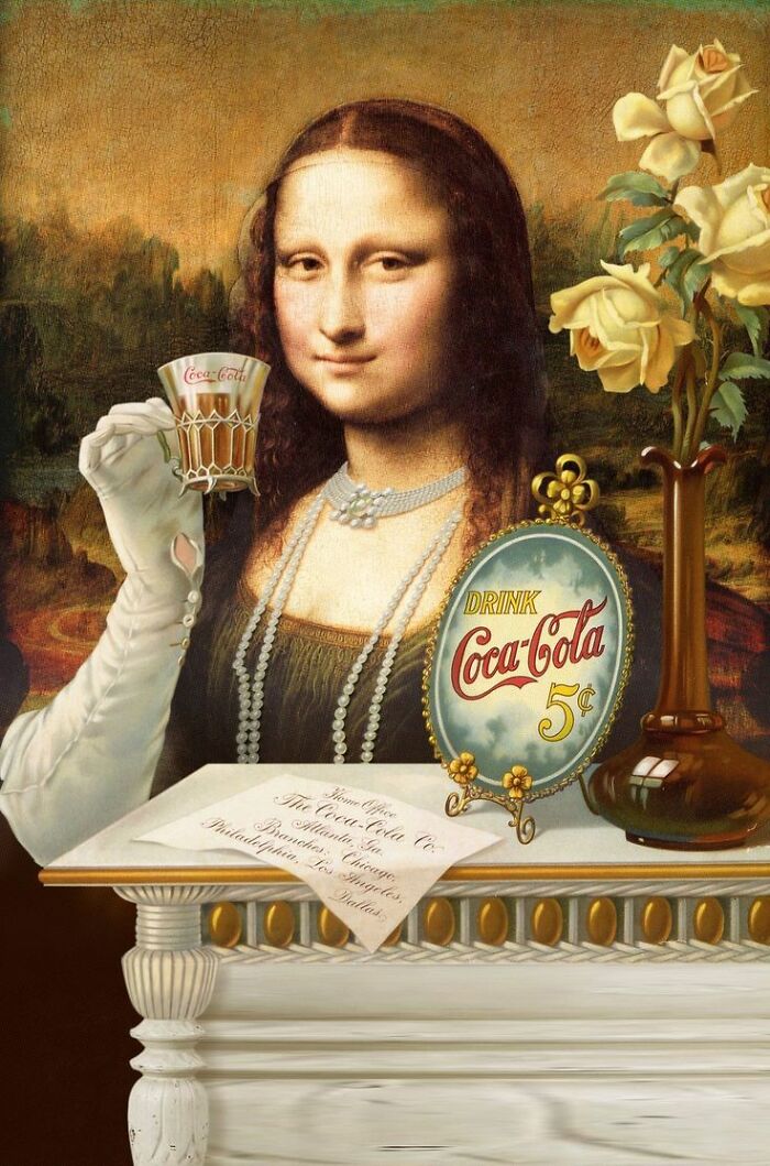 Wait, Mona Lisa Took Over Ads? Check These Hilarious Makeovers!
