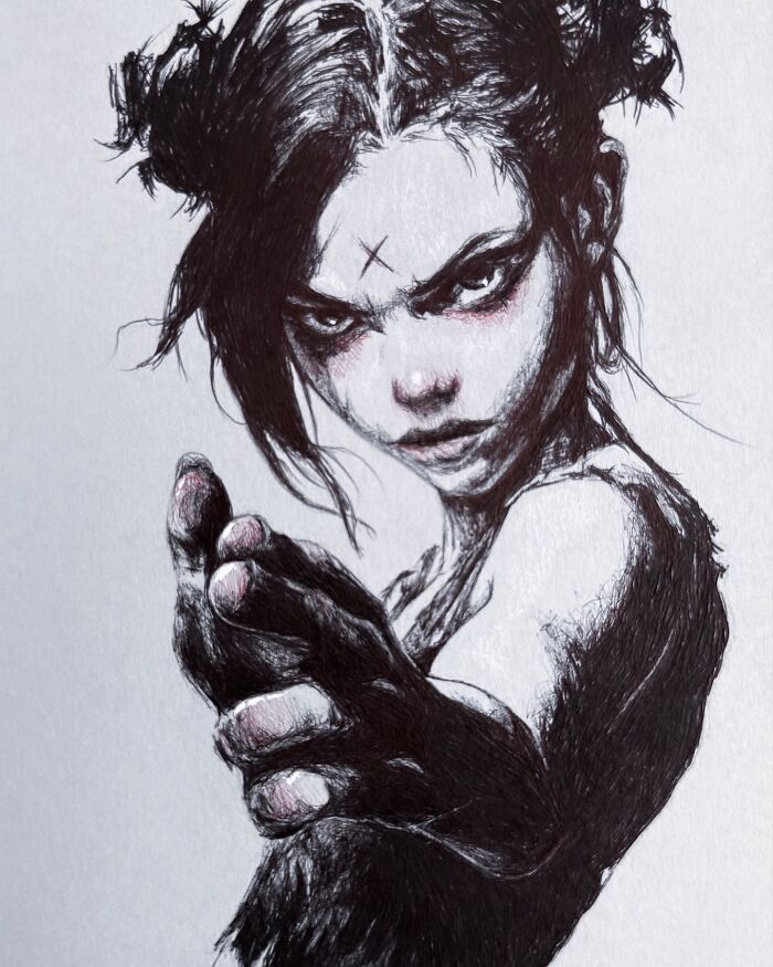 Get Lost In These Wildly Creepy and Beautiful Drawings From Vegas