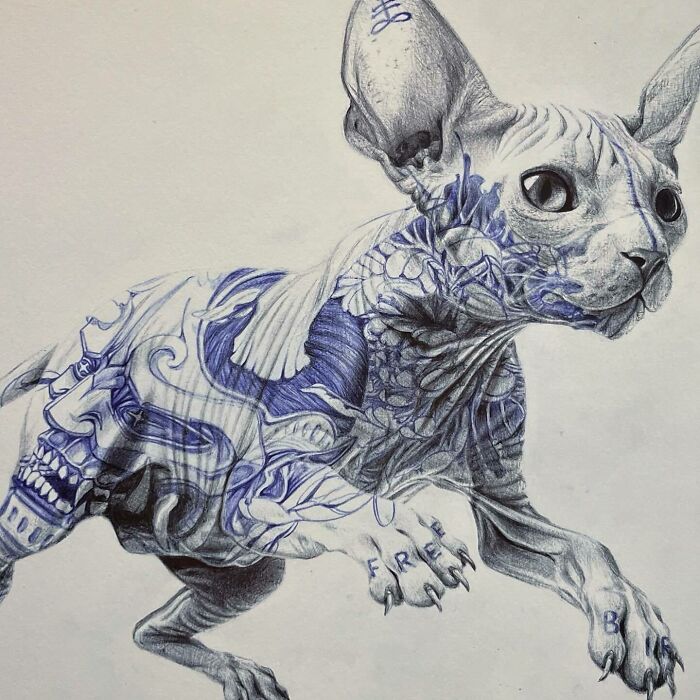 Get Lost In These Wildly Creepy and Beautiful Drawings From Vegas