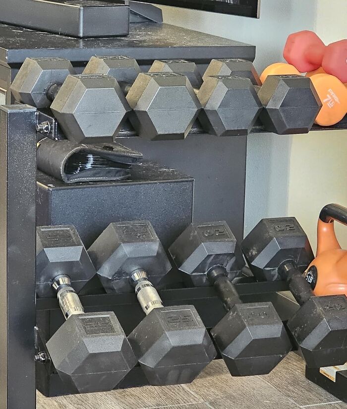 Pull Off Superhero Grocery Hauls With These Coated Dumbbell Weights