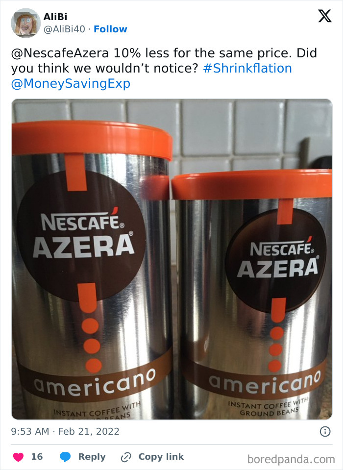 10% Less for the Same Price: Did They Think We’d Miss It?