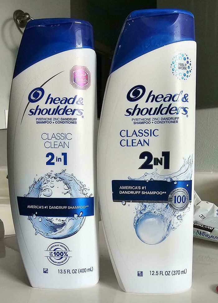 Big Bottle, Less Shampoo: The Classic Sneak Move
